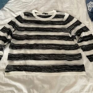 The Limited lightweight striped sweater size M